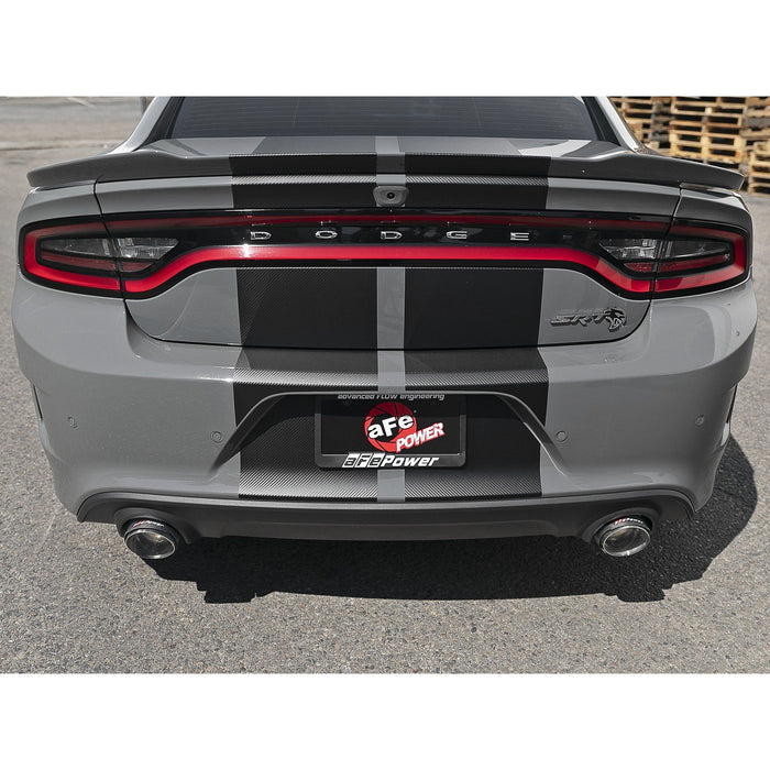 aFe Power Mach Force-Xp 4-1/2 IN OE Replacement Exhaust Tips Dodge Charger/Hellcat 15-20 V8-6.2L/6.4L