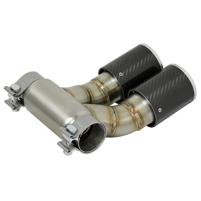 aFe Power Mach Force-Xp 3-1/2 IN OE Replacement Exhaust Tips Porsche Cayman S/Boxster S (981) 13-16 H6-2.7L/3.4L