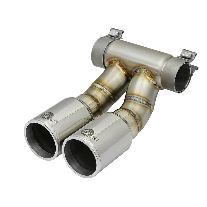 aFe Power Mach Force-Xp 3-1/2 IN OE Replacement Exhaust Tips Porsche Cayman S/Boxster S (981) 13-16 H6-2.7L/3.4L