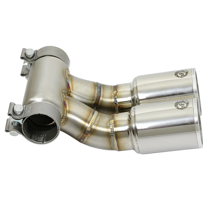 aFe Power Mach Force-Xp 3-1/2 IN OE Replacement Exhaust Tips Porsche Cayman S/Boxster S (981) 13-16 H6-2.7L/3.4L