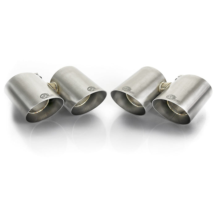 aFe Power Mach Force-Xp 304 Stainless Steel OE Replacement Exhaust Tips Polished Porsche 911 Carrera S (991) 12-16 H6-3.8L
