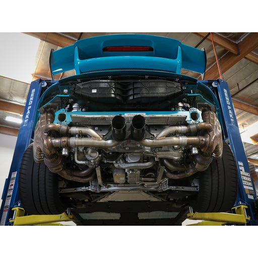 aFe Power Mach Force-Xp 304 Stainless Steel Secondary Muffler Delete Pipe Porsche 911 GT3 14-19 H6-3.8L/4.0L