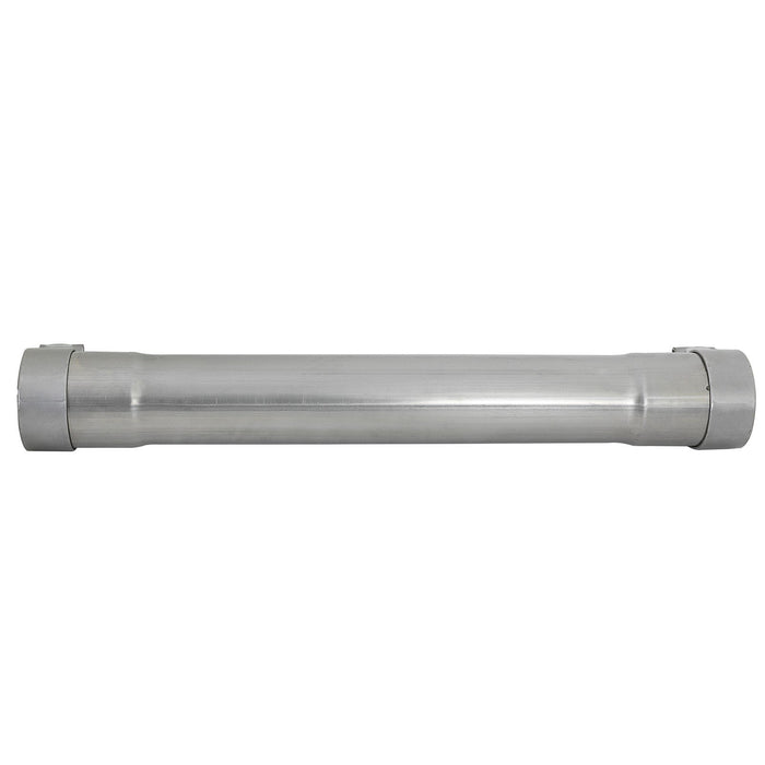 aFe Power Mach Force-Xp 2-1/2 IN 409 Stainless Steel Muffler Delete Pipe 2-1/2 IN ID Inlet/Outlet x 14 IN Body x 20 IN Overall Length