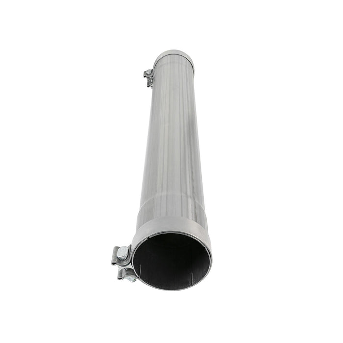 aFe Power Saturn 4S Stainless Steel Muffler Delete Pipe 4 IN ID Inlet/Outlet x 24 IN Body x 30 IN Overall Length