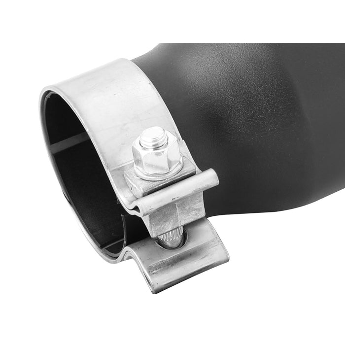 aFe Power Mach Force-Xp 409 Stainless Steel Clamp-on Exhaust Tip 2-1/2 IN Inlet x 3-1/2 IN Outlet x 6 IN L