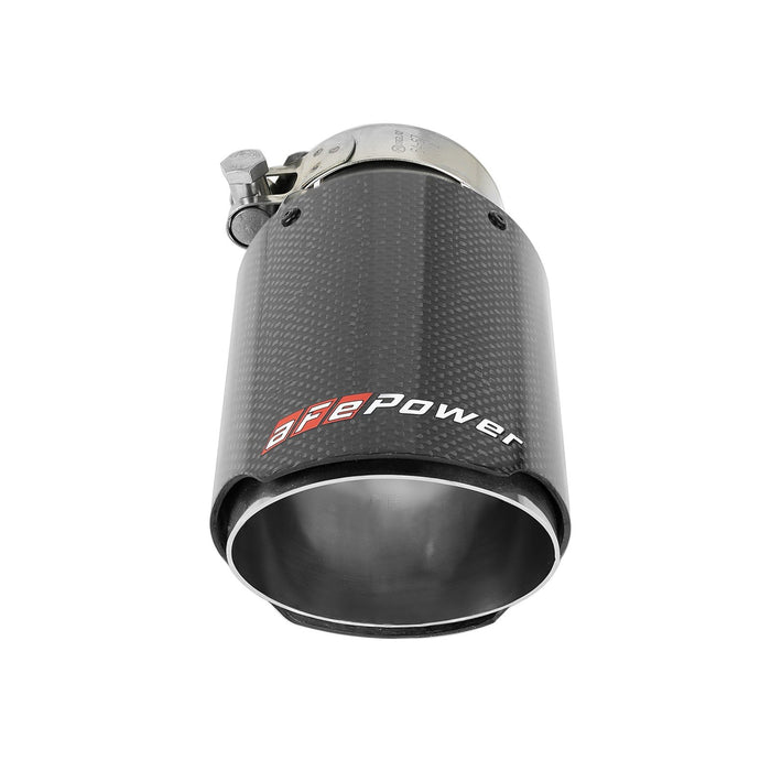 aFe Power Mach Force-Xp 409 Stainless Steel Clamp-on Exhaust Tip 2-1/2 IN Inlet x 3-1/2 IN Outlet X 7 IN L