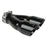 aFe Power Takeda 304 Stainless Steel Clamp-on Exhaust Tip 2-1/2 IN Inlet x 3 IN Dual Outlet x 9-1/2 IN L