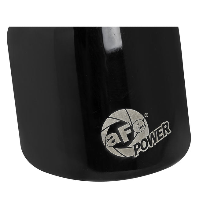 aFe Power Mach Force-Xp 409 Stainless Steel Clamp-on Exhaust Tip 2-1/2 IN Inlet x 4 IN Outlet x 6 IN L