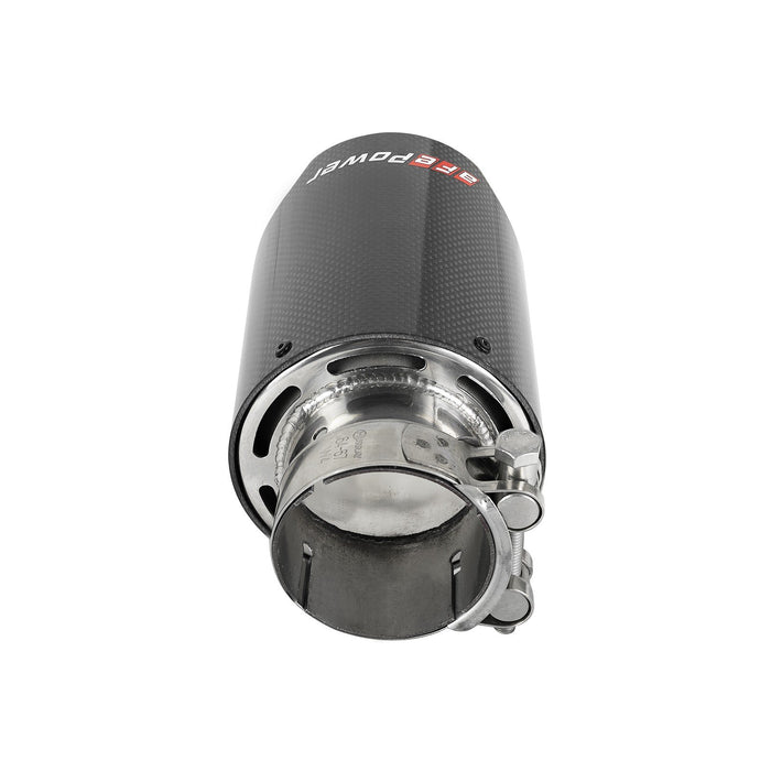 aFe Power Mach Force-Xp 304 Stainless Steel Clamp-on Exhaust Tip 2-1/2 IN Inlet x 4 IN Outlet x 7 IN L