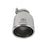 aFe Power Takeda 409 Stainless Steel Clamp-on Exhaust Tip 2-1/2 IN Inlet x 4 IN Outlet x 8 IN L