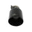 aFe Power Takeda 409 Stainless Steel Clamp-on Exhaust Tip Black 2-1/2 IN Inlet x 4-1/2 IN Outlet x 7 IN L