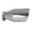 aFe Power Takeda 409 Stainless Steel Clamp-on Exhaust Tip Black 2-1/2 IN Inlet x 4-1/2 IN Outlet x 7 IN L