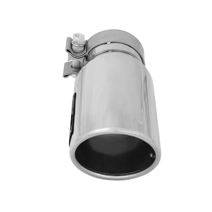 aFe Power Mach Force-Xp 409 Stainless Steel Clamp-on Exhaust Tip 3 IN Inlet x 4 IN Outlet x 9 IN L