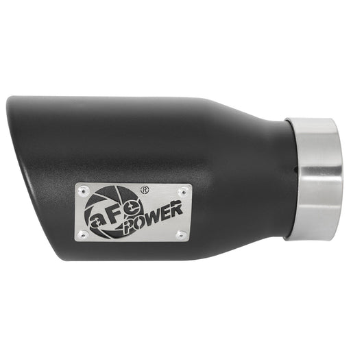 aFe Power Mach Force-Xp 409 Stainless Steel Clamp-on Exhaust Tip 3 IN Inlet x 4 IN Outlet x 9 IN L