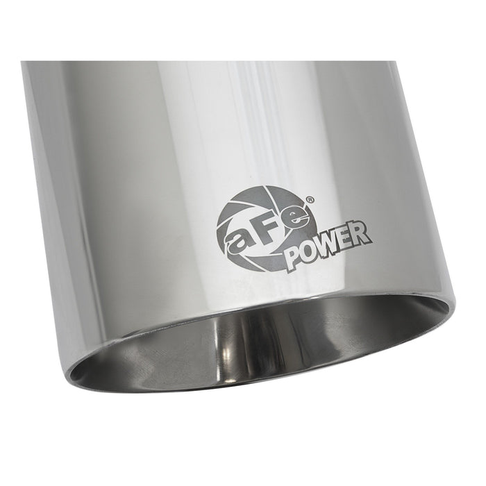 aFe Power Mach Force-Xp 304 Stainless Steel Clamp-on Exhaust Tip 3 IN Inlet x 4-1/2 IN Outlet x 9 IN L