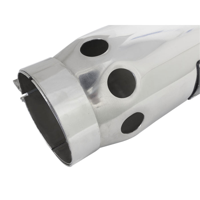 aFe Power Mach Force-Xp 304 Stainless Steel Intercooled Clamp-on Exhaust Tip 5 IN Inlet x 6 IN Outlet x 16 IN L