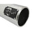 aFe Power Saturn 4S 409 Stainless Steel Clamp-on Exhaust Tip Right Side Exit 4 IN Inlet x 5 IN Outlet x 12 IN L