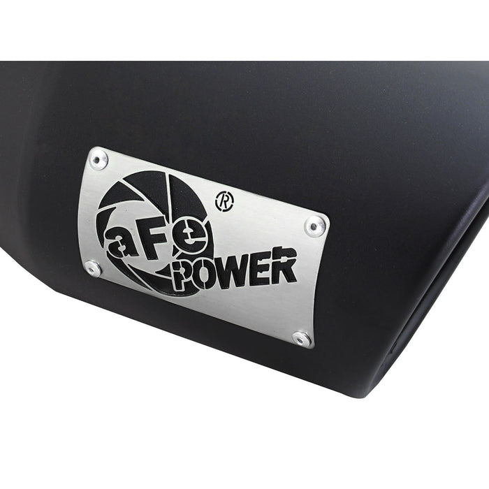 aFe Power Mach Force-Xp 409 Stainless Steel Clamp-on Exhaust Tip 4 IN Inlet x 6 IN Outlet x 12 IN L