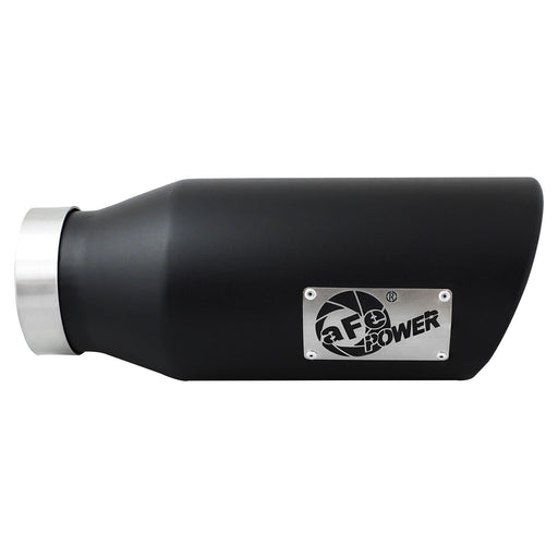 aFe Power Mach Force-Xp 409 Stainless Steel Clamp-on Exhaust Tip 4 IN Inlet x 6 IN Outlet x 15 IN L