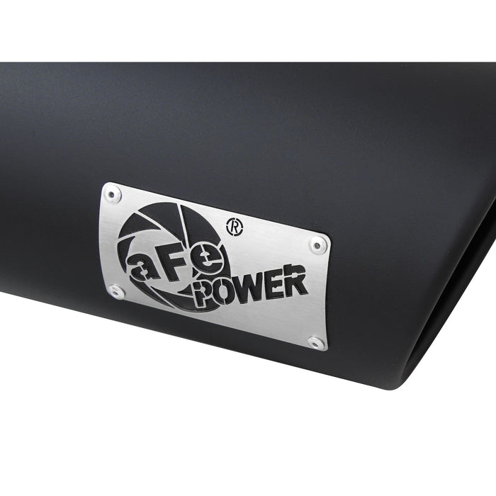 aFe Power Mach Force-Xp 409 Stainless Steel Clamp-on Exhaust Tip 4 IN Inlet x 6 IN Outlet x 15 IN L