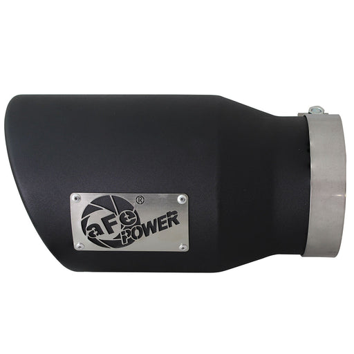 aFe Power Mach Force-Xp Stainless Steel Clamp-on Exhaust Tip Left Side Exit 5 IN Inlet x 7 IN Outlet x 12 IN L
