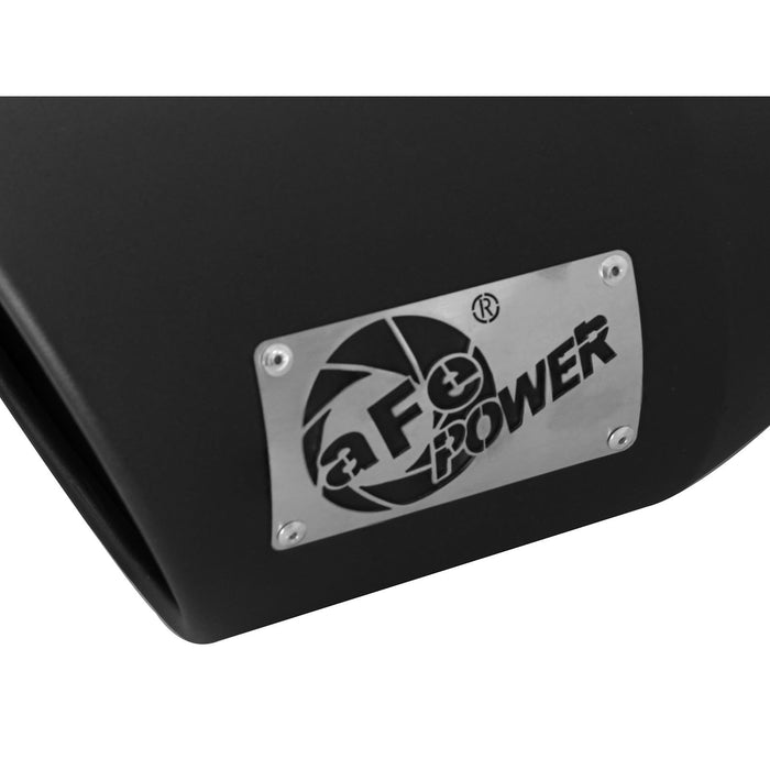 aFe Power Mach Force-Xp Stainless Steel Clamp-on Exhaust Tip Left Side Exit 5 IN Inlet x 7 IN Outlet x 12 IN L