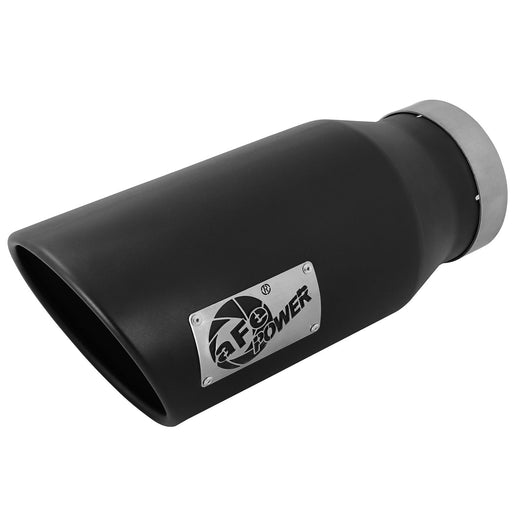 aFe Power Mach Force-Xp Stainless Steel Clamp-on Exhaust Tip Left Side Exit 5 IN Inlet x 7 IN Outlet x 15 IN L