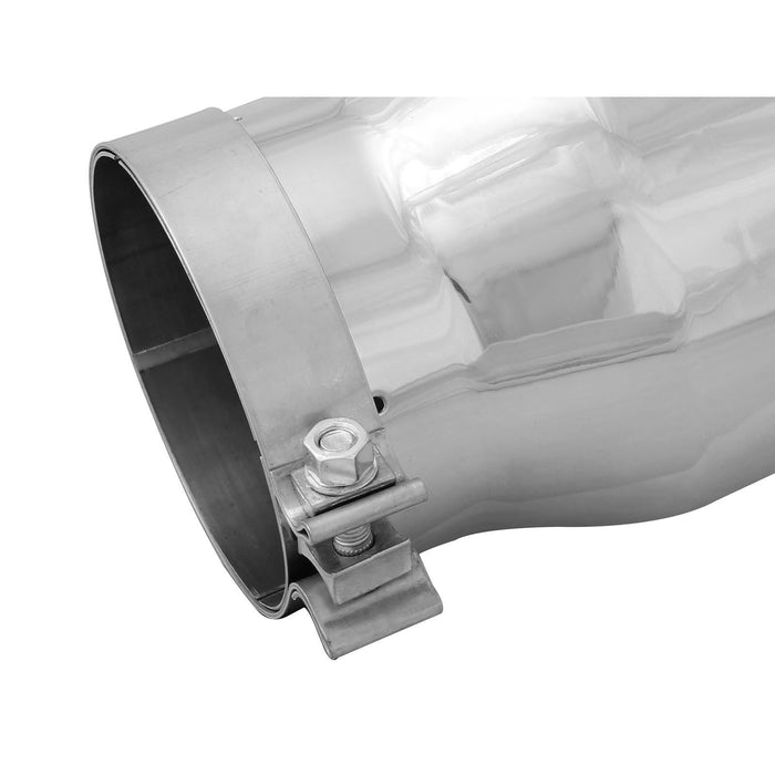 aFe Power Mach Force-Xp Stainless Steel Clamp-on Exhaust Tip Left Side Exit 5 IN Inlet x 7 IN Outlet x 12 IN L