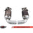 AWE Tuning Porsche 991.2 3.0L Performance Catalysts (Non PSE Only)