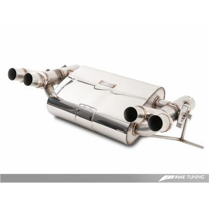 AWE Tuning BMW F8X M3/M4 Resonated SwitchPath Exhaust - Diamond Black Tips (102mm)