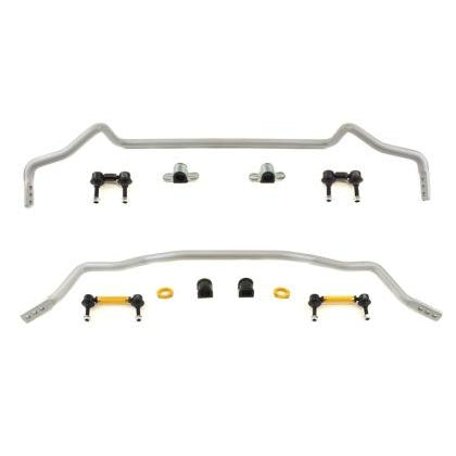 Whiteline 10-15 Mitsubishi Lancer EVO (MR/GSR) / 2015 EVO Final Edition Front & Rear Sway Bar Kit