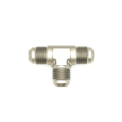DeatschWerks 8AN Male Flare + 8AN Male Flare To 8AN Male Flare Tee Fitting