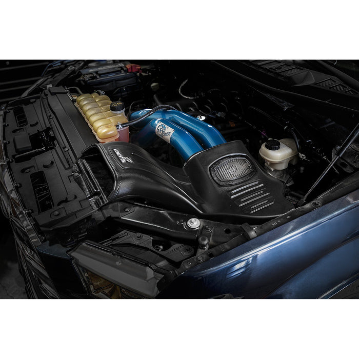 aFe Power Momentum XP Cold Air Intake System Media Blue Ford F-150 15-20 V8-5.0L