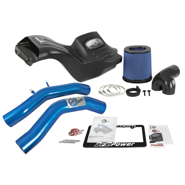 aFe Power Momentum XP Cold Air Intake System Media Blue Ford F-150 15-20 V8-5.0L
