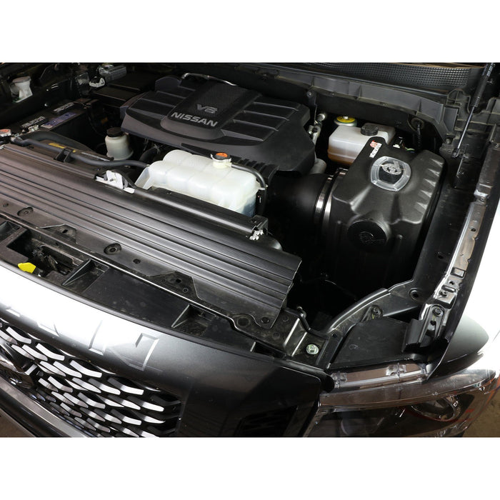 aFe Power Momentum HD Cold Air Intake System/Dynamic Air Scoop Media Nissan Titan XD 17-20 V8-5.6L