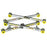Whiteline 05-14 Ford Mustang Fixed Position Rear Lower Control Arms (Pair)