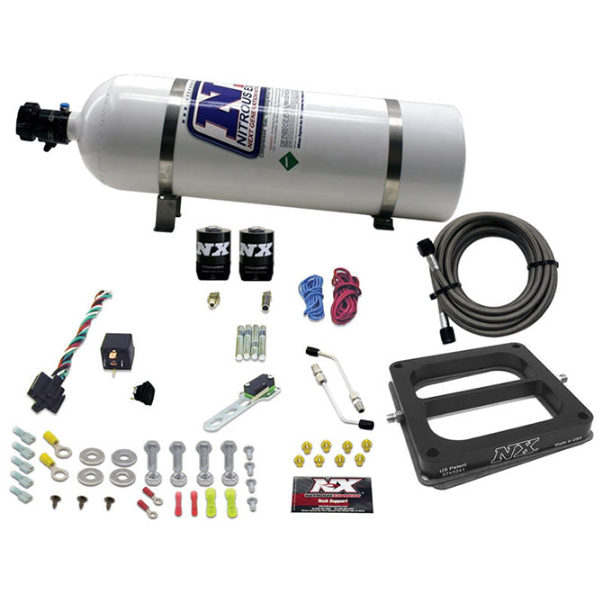 Nitrous Express Dom/Gasoline Nitrous Kit (100-500HP) w/o Bottle