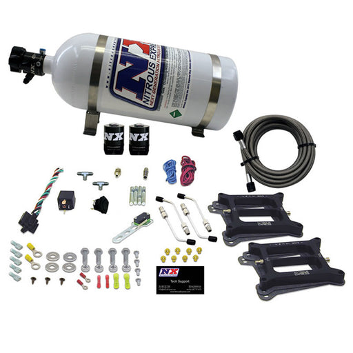 Nitrous Express Dual 4150/Alcohol Nitrous Kit (100-500HP)