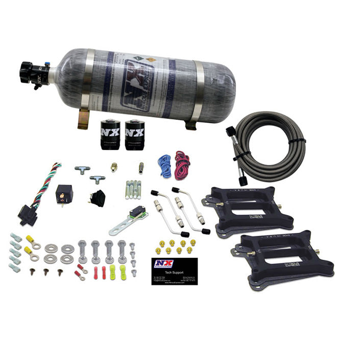 Nitrous Express Dual 4150/Alcohol Nitrous Kit (100-500HP)