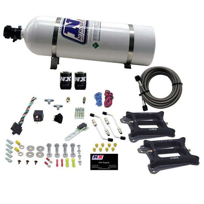 Nitrous Express Dual 4150/Alcohol Nitrous Kit (100-500HP)