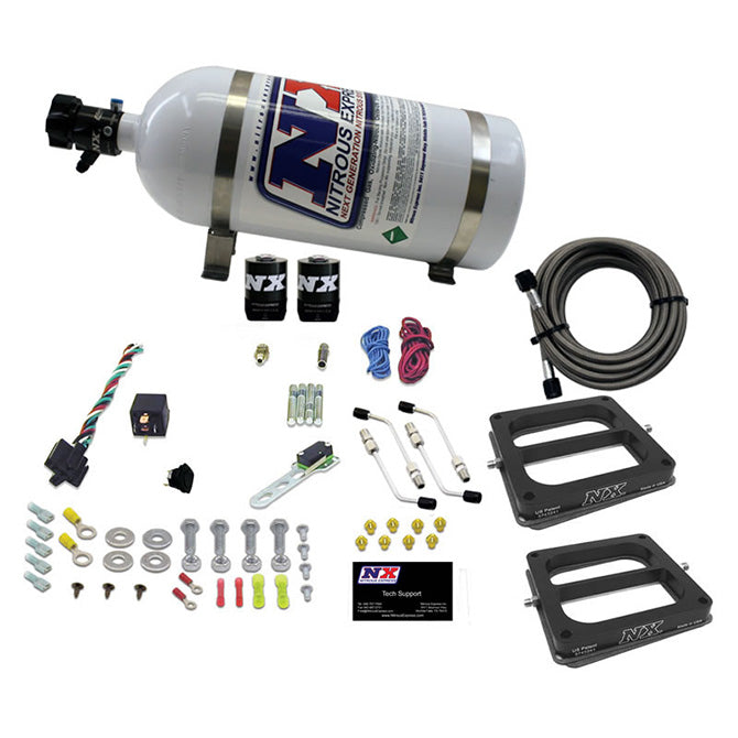 Nitrous Express Dual Dom/Gas Nitrous Kit (100-500HP)