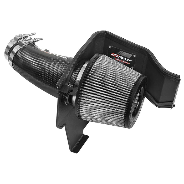 aFe Power Track Series Stage-2 Carbon Fiber Intake System w/ Pro Media Dodge Challenger/Charger/ Chrysler 300 SRT8/SRT 11-20 V8-6.4L HEMI