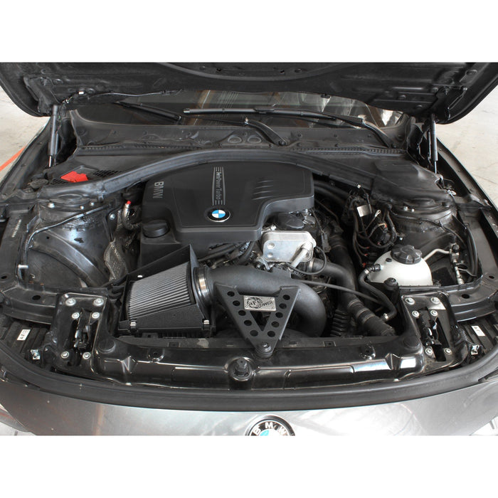 aFe Power Magnum Force Stage-2 Cold Air Intake System w/ Pro Media BMW 328i (F30) 12-16 L4-2.0L (t) N20