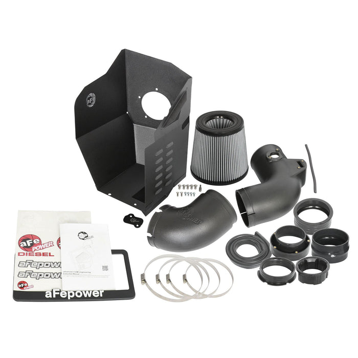 aFe Power Magnum Force Stage-2 Cold Air Intake System w/ Pro Media GM Diesel Trucks 11-16 V8-6.6L (td) LML