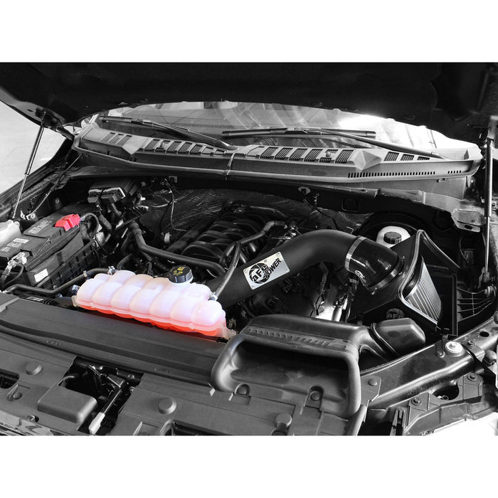 aFe Power Magnum Force Stage-2 Cold Air Intake System w/ Pro Media Ford F-150 15-17 V8-5.0L