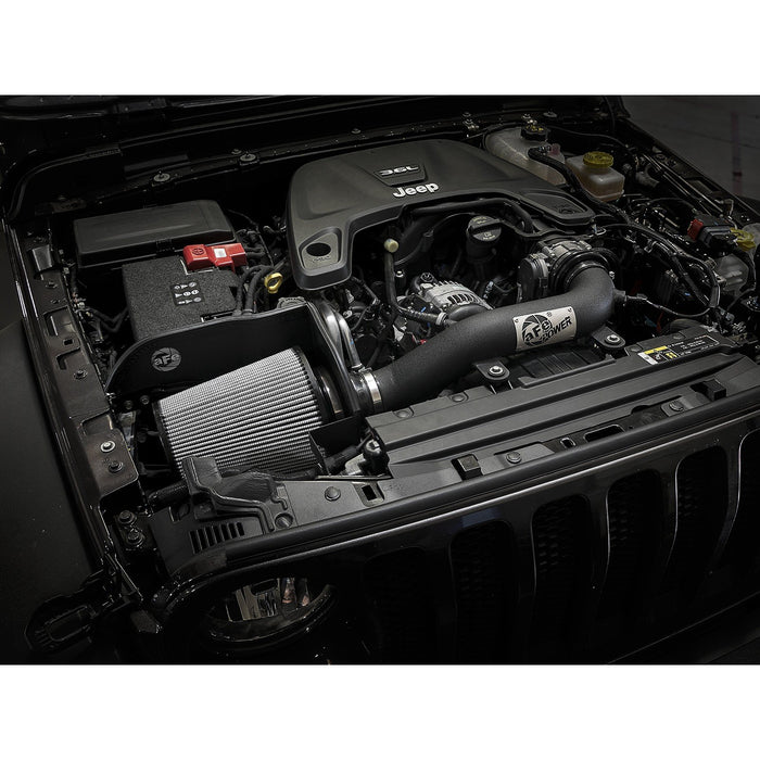aFe Power Magnum Force Stage-2XP Cold Air Intake System w/ Pro Media Black Jeep Wrangler (JL) 18-20/Gladiator (JT) 2020 V6-3.6L