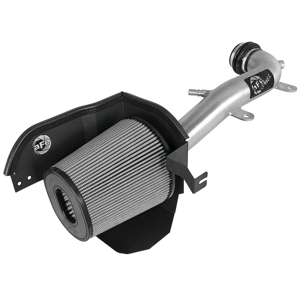 aFe Power Magnum Force Stage-2XP Cold Air Intake System w/ Pro DRY S Media Brushed Jeep Wrangler (JL) 18-20/Gladiator (JT) 2020 V6-3.6L