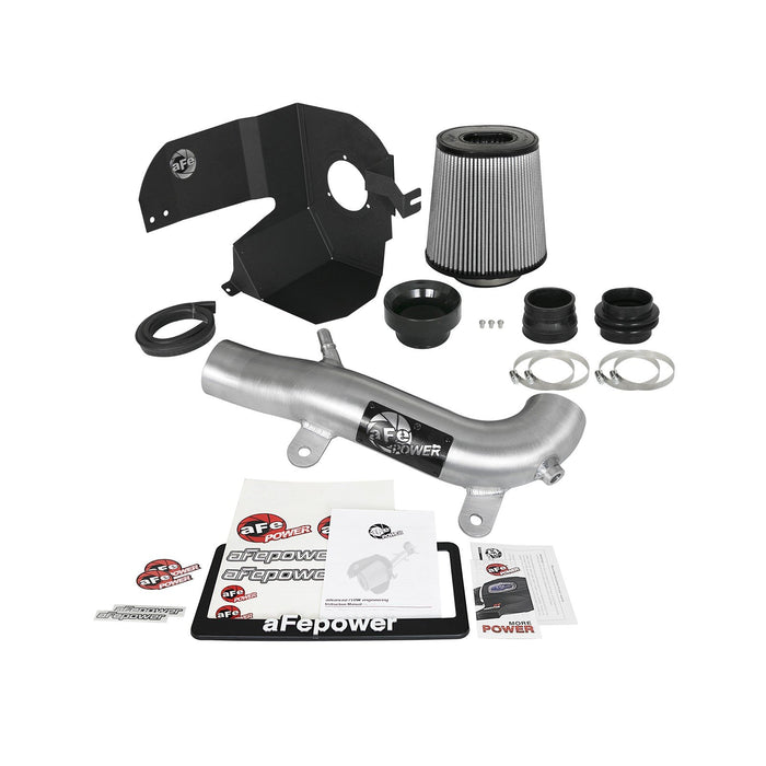aFe Power Magnum Force Stage-2XP Cold Air Intake System w/ Pro DRY S Media Brushed Jeep Wrangler (JL) 18-20/Gladiator (JT) 2020 V6-3.6L