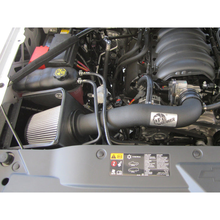 aFe Power Magnum Force Stage-2 Cold Air Intake System w/ Pro Media GM Silverado/Sierra 1500 14-19/Tahoe/Suburban/Yukon/XL/Escalade 15-20 V8-5.3L/6.2L