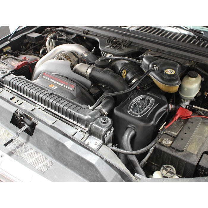 aFe Power Momentum HD Cold Air Intake System Media Ford Diesel Trucks 03-07 V8-6.0L (td)